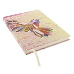 Goldbuch, carnet a5, 200pages 200 blatt flower kolibri