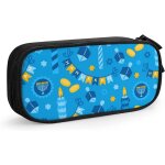 Golden lily sac vintage pour stylos, pochette de papeterie durable, pochette pliable pour stylos, ecole, ...