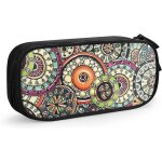 Golden lily vintage sac stylo etui durable papeterie pochette pliable stylo pochette ecole bureau stylo ...