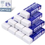 Gomme classique blanche plastique caoutchouc gommes pour usage g�n�ral l'�cole bureaux croquis peintures ...