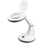 Goobay lampe loupe � led sur pied, 6 w 450 lm, lentille en verre de 100 mm, grossissement 1, 75 fois, ...
