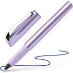 Gothicana by empceod shiny stylo roller (pour droitiers et gauchers, epaisseur de trait m, avec cartouche ...