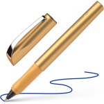 Gothicana by empceod shiny stylo roller (pour droitiers et gauchers, epaisseur de trait m, avec cartouche ...