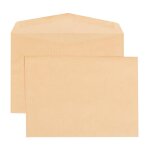 Gpv bote de 250 enveloppes kraft brun c4 229x324 90 g / m gommes