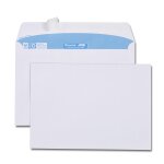 Gpv bo�te de 500 enveloppes blanches c5 162x229 90 g / m bande de protection