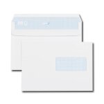 Gpv bo�te de 500 enveloppes blanches c5 162x229 90 g / m fen�tre 45x100 autocollantes