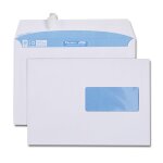 Gpv boîte de 500 enveloppes blanches c5 162x229 90g 45x100 bande de protection Gpv boîte de 500 enveloppes blanches c5 162x229 90g 45x100 bande de protection