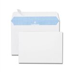 Gpv paquet de 20 cartes 105x148 90g + 20 enveloppes bristol blanches c6 114x162 90 g