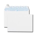 Gpv paquet de 25 enveloppes blanches c5 162x229 80 g / m bande de protection