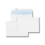 Gpv paquet de 50 enveloppes blanches c6 114x162 90 g pr�cas�es bande de protection