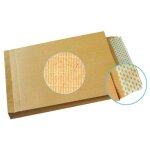 Gpv pqt 50 pochettes soufflets 50mm format 24 260 x 330 mm kraft arm130g auto adhsive