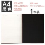 Grand carnet de notes a4 ?pais, 29x21 cm, 416 pages, format lign?, planificateur d'?criture quotidien, ...