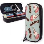 Grand sac �� crayons jambon sac �� crayons grande capacit�� ��tui �� crayons en cuir compartiments pochette ...