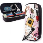 Grand stylo sac moderne lady girly parfum cosm��tique pochette �� crayons organisateur �� glissi��re ...