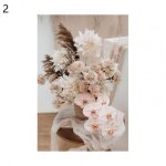 Grand tableau rectangulaire color� a motifs floraux assortis, r�sistant a l'usure, pour cadeau