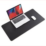 Grand tapis de bureau, sous - main en cuir pu 140x60cm