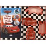 La grande course des petits g�teaux cars - coffret livre + 4 emporte - pi�ces