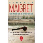 Les grandes enqu�tes de maigret - maigret et le voleur paresseux - maigret tend un pi�ge