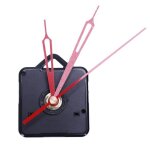 Grande horloge murale silencieuse, 1 ensemble, m�canisme de mouvement a quartz, mains noires et rouges, ...