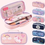 Grande capacit� trousse ecole, licorne school papeterie bo�te fille, etui a crayons licorne, beau et ...