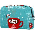 Grande trousse de maquillage, pochette a fermeture eclair, organisateur de cosm�tiques de voyage pour ...