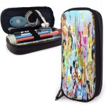 Grande trousse de maquillage de voyage avec personnages disney pour femmes et filles