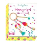 Mon grigri arc - en - ciel - avec 1 coquillage color�, 38 perles heishi, 6 perles dor�es, 7 perles en ...