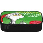 Grinch porte - monnaie en cuir souple avec fermeture eclair taille mini