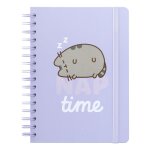 Grupo erik - carnet chat pointill� pusheen carnet de notes a5, carnet spirale bullet journal spirale ...