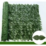 Haie de lierre artificielle, panneaux de clôture en cuir oral elu vert, faux ecran de confidentialité ... Haie de lierre artificielle, panneaux de clôture en cuir oral elu vert, faux ecran de confidentialité ...