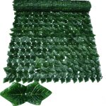 Haie de lierre artificielle, panneaux de clôture en cuir oral elu vert, faux ecran de confidentialité ... Haie de lierre artificielle, panneaux de clôture en cuir oral elu vert, faux ecran de confidentialité ...