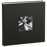 Hama album photo jumbo  fine art , 30x30 cm, 100 pages blanches, noir