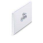 Hama album a spirale  good things , 28 x 24 cm, 50 pages blanches, happy