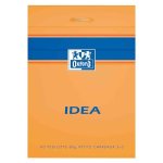 Hamelin - hamelin bloc notes idea, 74 x 105 mm, blanc, quadrill� non perfor�, . . .