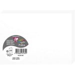 Hamiltion - 2316c - paquet de 25 cartes doubles - format c6 11x15, 5cm - 210g / m - coloris blanc - cartons ...