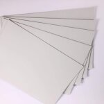 Hamiltion - lot de 50 feuilles de papier cartonn gris clair a4 160 g / m pour imprimante photocopieuse ...