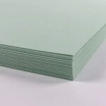 Hamiltion - lot de 50 feuilles de papier cartonn vert naturel a5 160 g / m pour imprimante photocopieuse ...