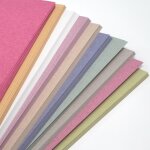 Hamiltion - a2 recycl dix couleur pastel sucre papier 100 g / m 50 feuilles par bcreative