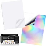 Hamiltion - feuilles de papier autocollant, autocollant en vinyle imprimable, papier autocollant jet ...