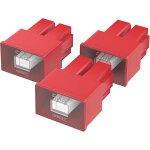 Hamiltion - fusible bloc femelle pal as, oto as japon 20 - 60 a, choix: 50a ampres, rouge, 3 pices