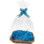 Hamper kit de panier pour cadeaux, 30 x 20 cm, avec corbeilles pour emballages cadeaux, sacs en cellophane ...