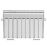 Han 9026 - 11 lot de 5 intercalaires en plastique pour bac a fiches a6 orientation paysage (gris claire) ...