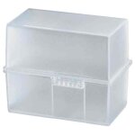 Han bote a fiches, a5 paysage, plastique, blanc