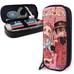 Hanako kun trousse a crayons en cuir multifonction pour etudiant unisexe