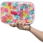 Happy trousse a crayons, etui a lunettes, trousse de maquillage pour etudiant, garon, fille, abstrait ...