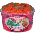 Haribo fruchtgummi riesen erdbeeren, 150er runddose extragr. . .