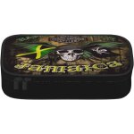 Harley davidson trousse de maquillage portable pour femme avec fermeture eclair et pochette intrieure ...