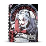 Harley quinn crazy cahier a5 papier ray�, multicolore