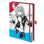Harley quinn - daddy's lil monster - notebook a5 premium