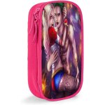 Harley quinn et le joker trousse a crayons de voyage de grande capacit� avec fermeture eclair, trousse ...